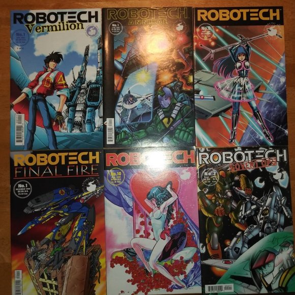 Robotech comics books - Lot of 6 (see description) - Picture 1 of 7